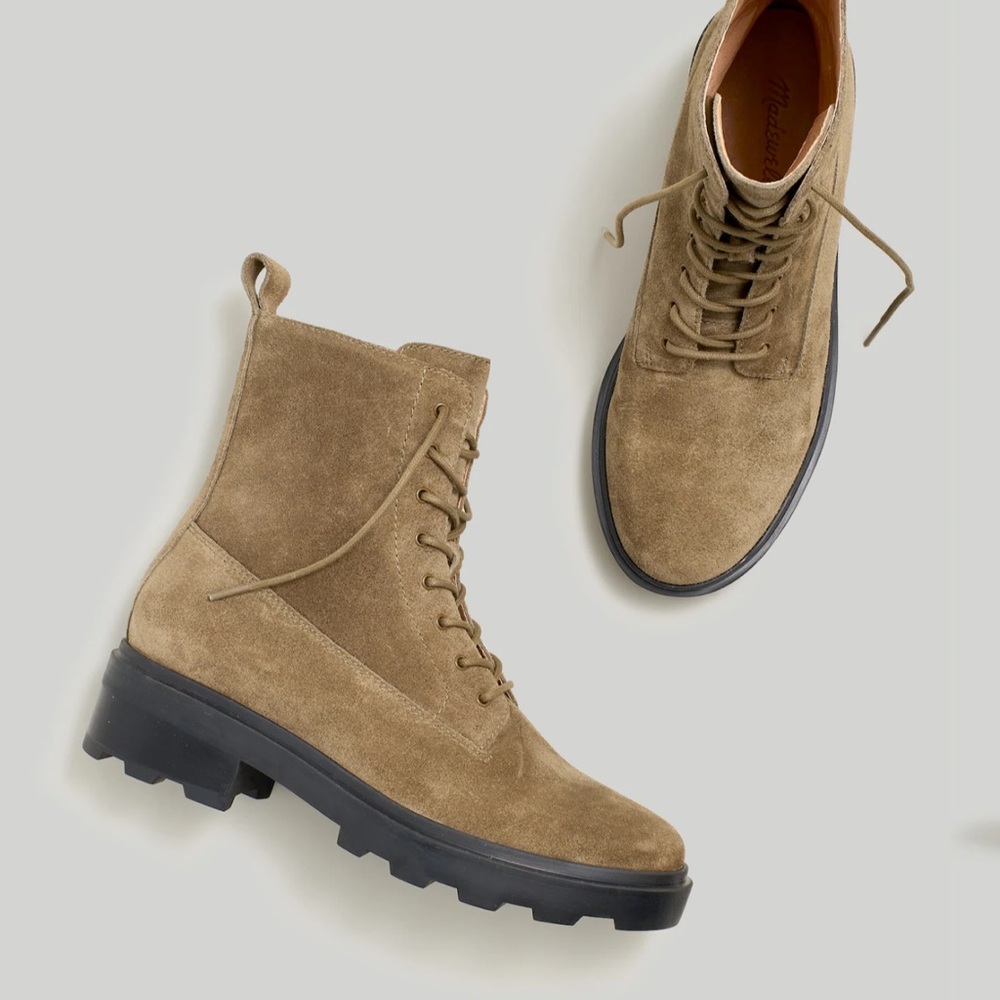 Madewell The Shelton Lace-Up Boot